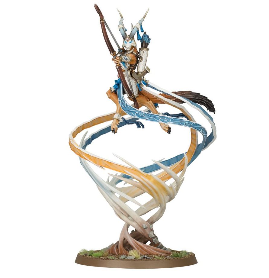 Warhammer Age of Sigmar Lumineth Realm-Lords Sevireth, Lord of the Seventh Wind/Hurakan Spirit of the Wind