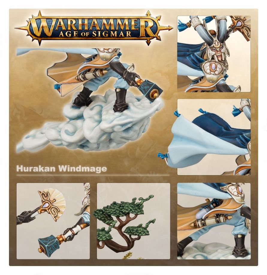 Warhammer Age of Sigmar Lumineth Realm-Lords Hurakan Windmage