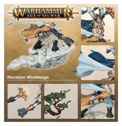 Warhammer Age of Sigmar Lumineth Realm-Lords Hurakan Windmage