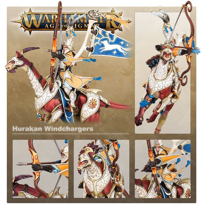 Warhammer Age of Sigmar Lumineth Realm-Lords Hurakan Windchargers