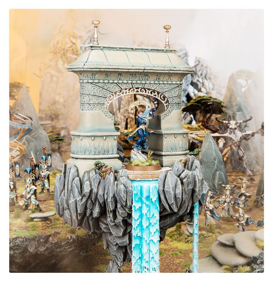 Warhammer Age of Sigmar Lumineth Realm-Lords Shrine Luminor