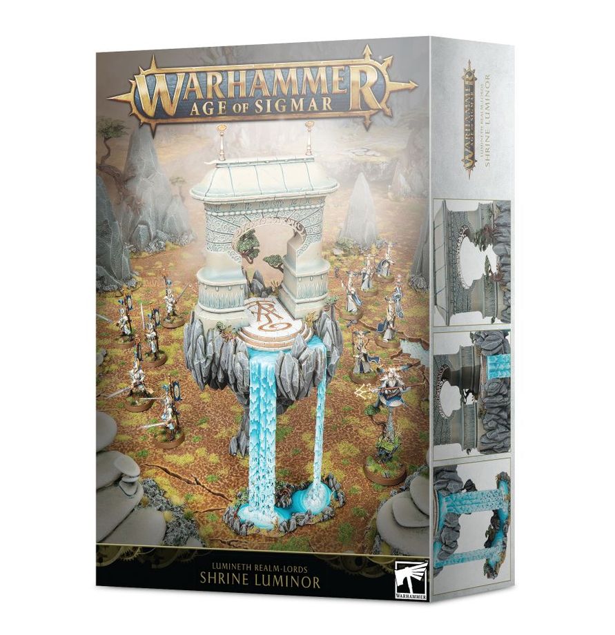 Warhammer Age of Sigmar Lumineth Realm-Lords Shrine Luminor