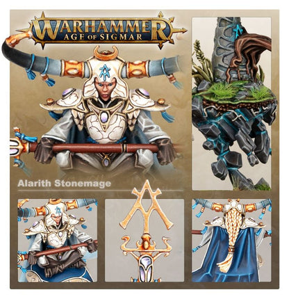 Warhammer Age of Sigmar Lumineth Realm-Lords Alarith Stonemage