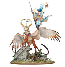 Warhammer Age of Sigmar Lumineth Realm-Lords Archmage Teclis and Celennar, Spirit of Hysh