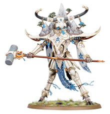 Warhammer Age of Sigmar Lumineth Realm-Lords Avalenor, the Stoneheart King/Alarith Spirit of the Mountain
