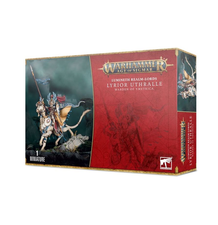 Warhammer Age of Sigmar Lumineth Realm-Lords Lyrior Uthralle, Warden of Ymetrica/Vanari Lord Regent
