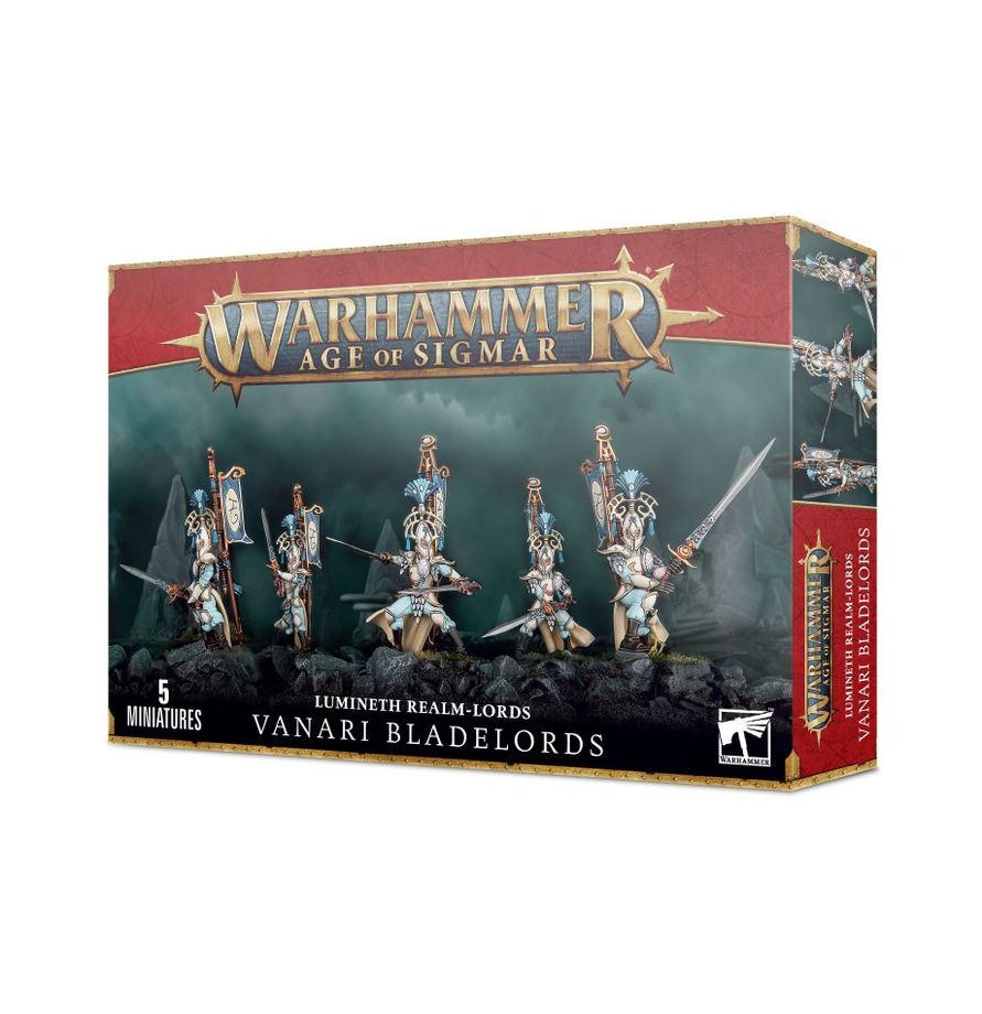 Warhammer Age of Sigmar Lumineth Realm-Lords Vanari Bladelords