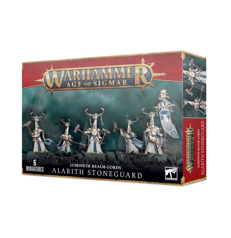 Warhammer Age of Sigmar Lumineth Realm-Lords Alarith Stoneguard