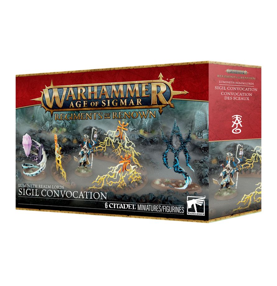 Warhammer Age of Sigmar Lumineth Realm-Lords Regiments of Renown: Sigil Convocation
