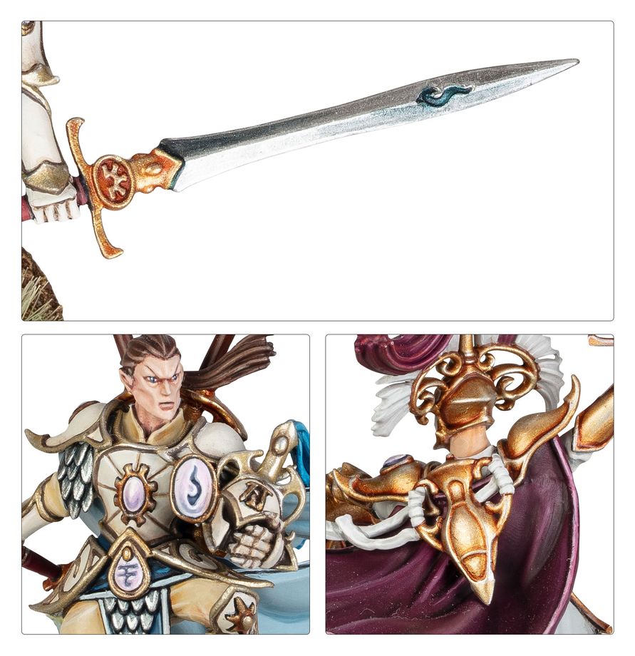 Warhammer Age of Sigmar Lumineth Realm-Lords Vanari Lord Regent