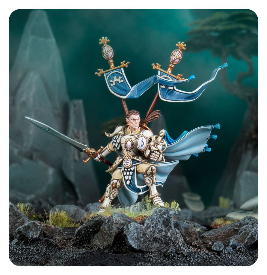 Warhammer Age of Sigmar Lumineth Realm-Lords Vanari Lord Regent
