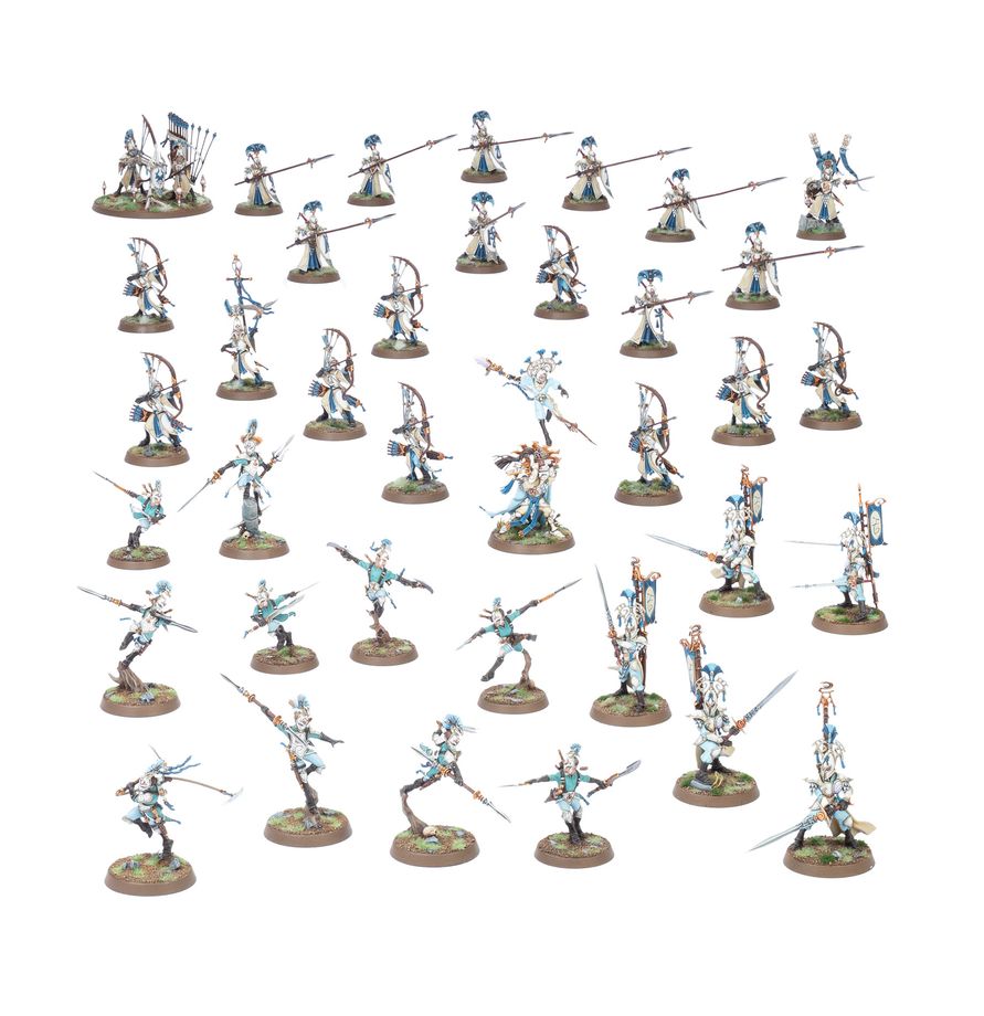 Warhammer Age of Sigmar Battleforce: Lumineth Realm-lords – Iliathan Warhost