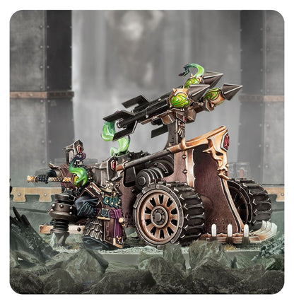 Warhammer Age of Sigmar Helsmiths of Hashut Deathshrieker Rocket Battery/Tormentor Bombard