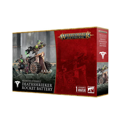 Warhammer Age of Sigmar Helsmiths of Hashut Deathshrieker Rocket Battery/Tormentor Bombard