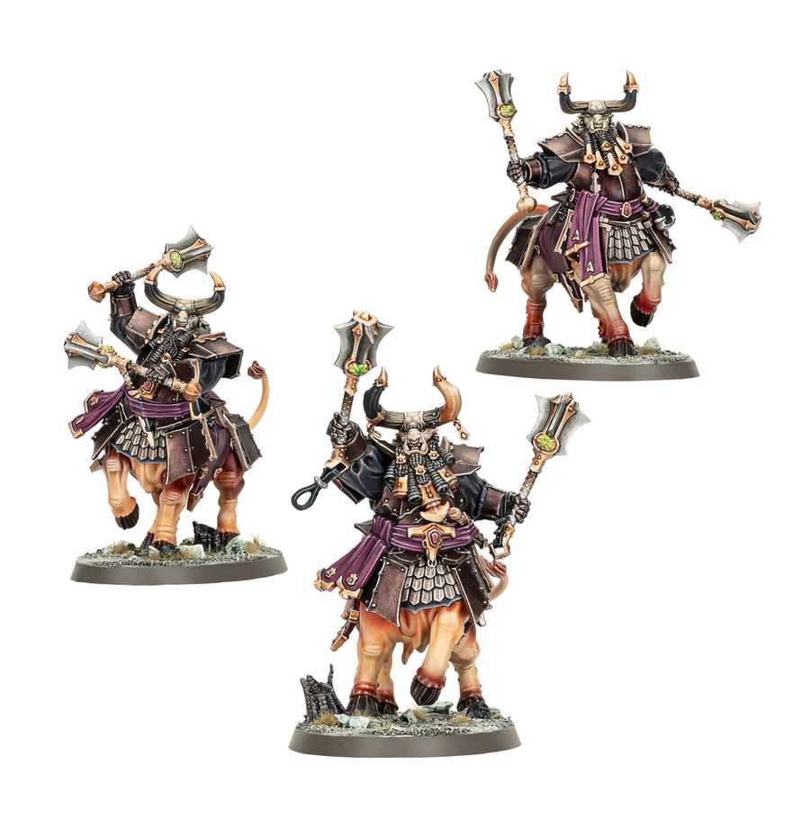 Warhammer Age of Sigmar Helsmiths of Hashut Bull Centaurs/Annointed Sentinels