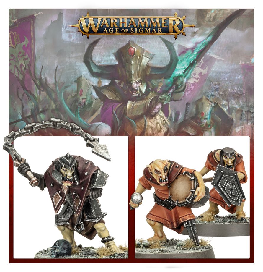 Warhammer Age of Sigmar Helsmiths of Hashut Hobgrot Vandalz