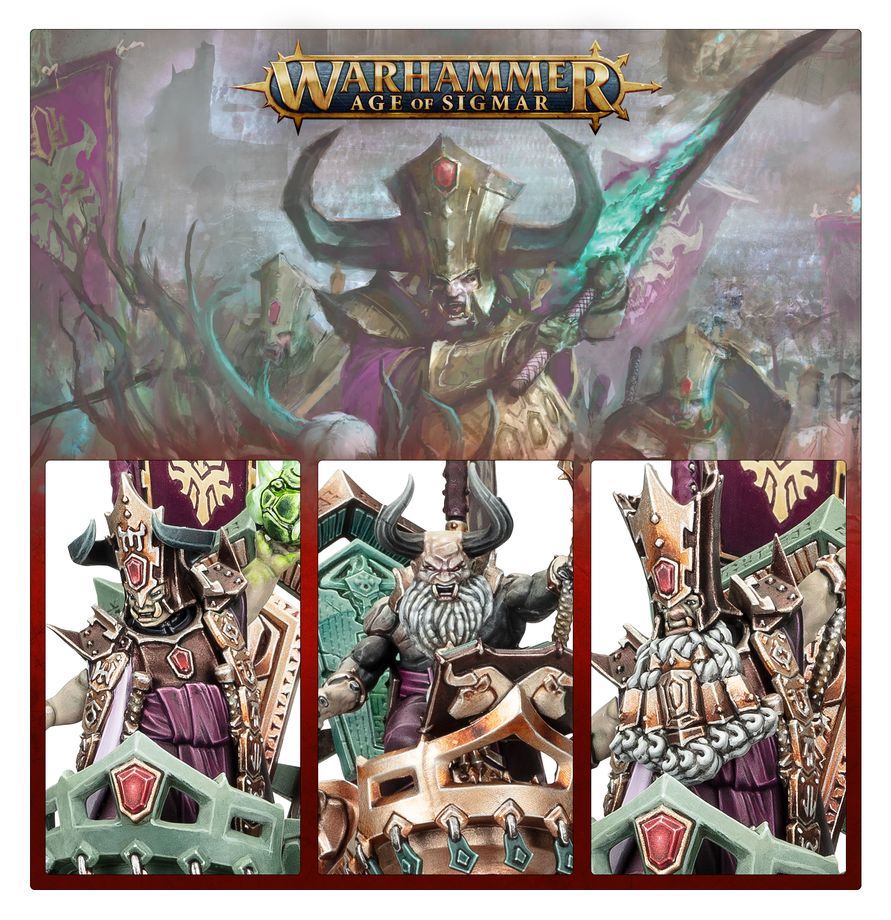 Warhammer Age of Sigmar Helsmiths of Hashut Urak Taar the First Daemonsmith