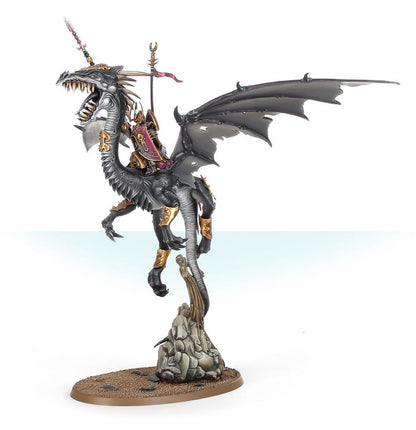 Warhammer Age of Sigmar Cities of Sigmar Dreadlord on Black Dragon/Sorceress on Black Dragon