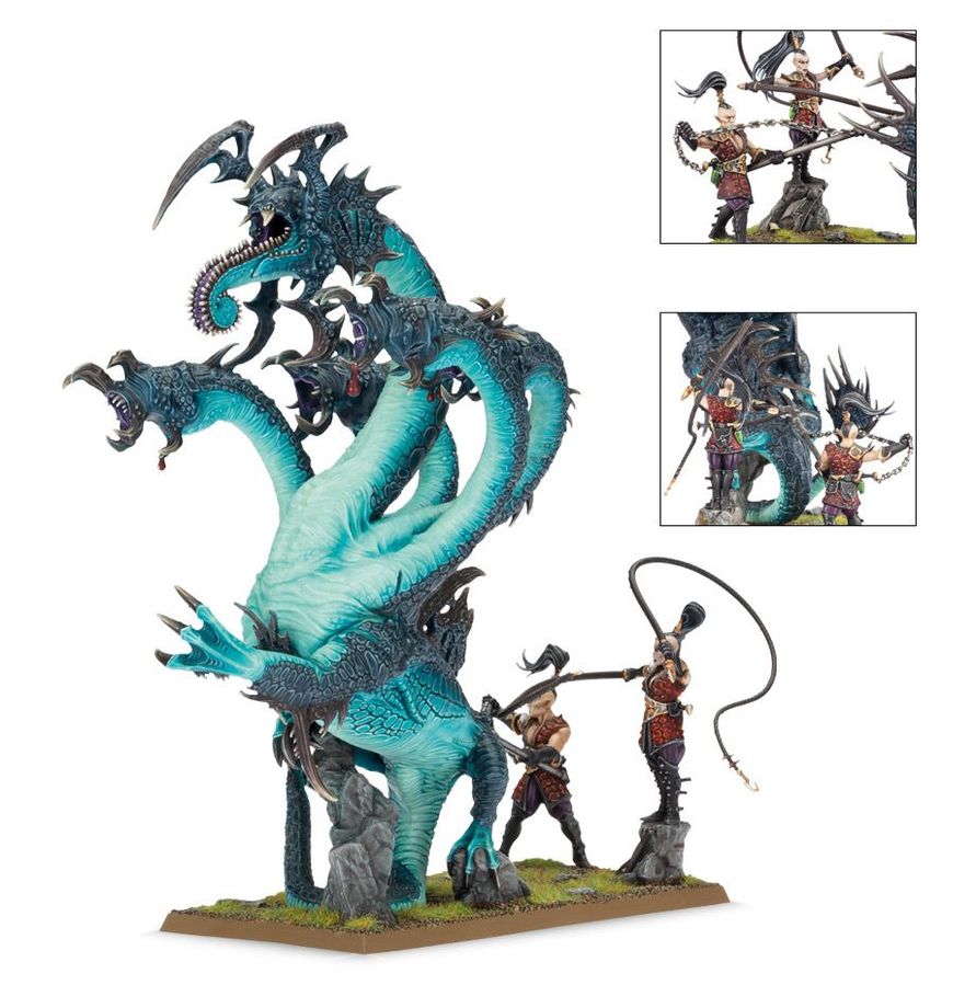 Warhammer Age of Sigmar Cities of Sigmar Kharibdyss/War Hydra