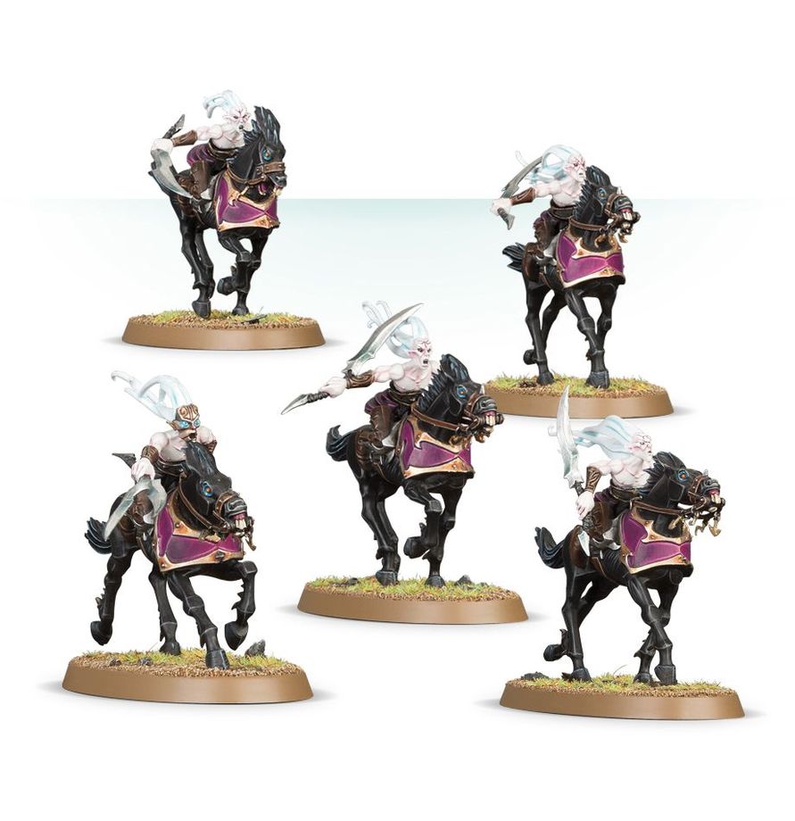 Warhammer Age of Sigmar Daughters of Khaine Doomfire Warlocks/Dark Riders