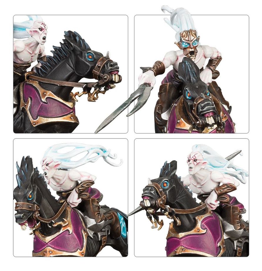 Warhammer Age of Sigmar Daughters of Khaine Doomfire Warlocks/Dark Riders