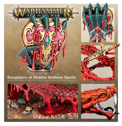 Warhammer Age of Sigmar Endless Spells: Daughters of Khaine