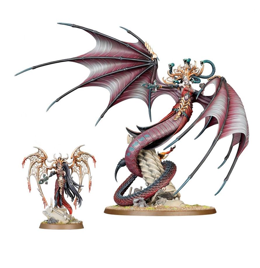 Warhammer Age of Sigmar Daughters of Khaine Morathi-Khaine and The Shadow Queen