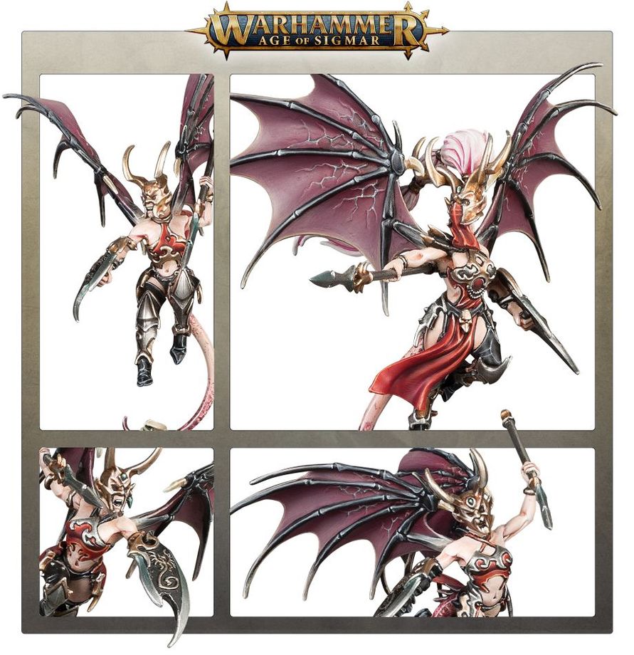 Warhammer Age of Sigmar Daughters of Khaine Khinerai Heartrenders/Khinerai Lifetakers