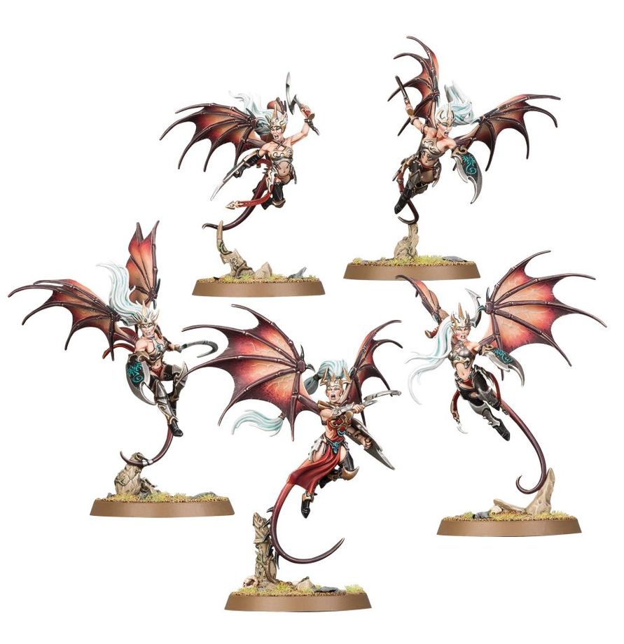 Warhammer Age of Sigmar Daughters of Khaine Khinerai Heartrenders/Khinerai Lifetakers