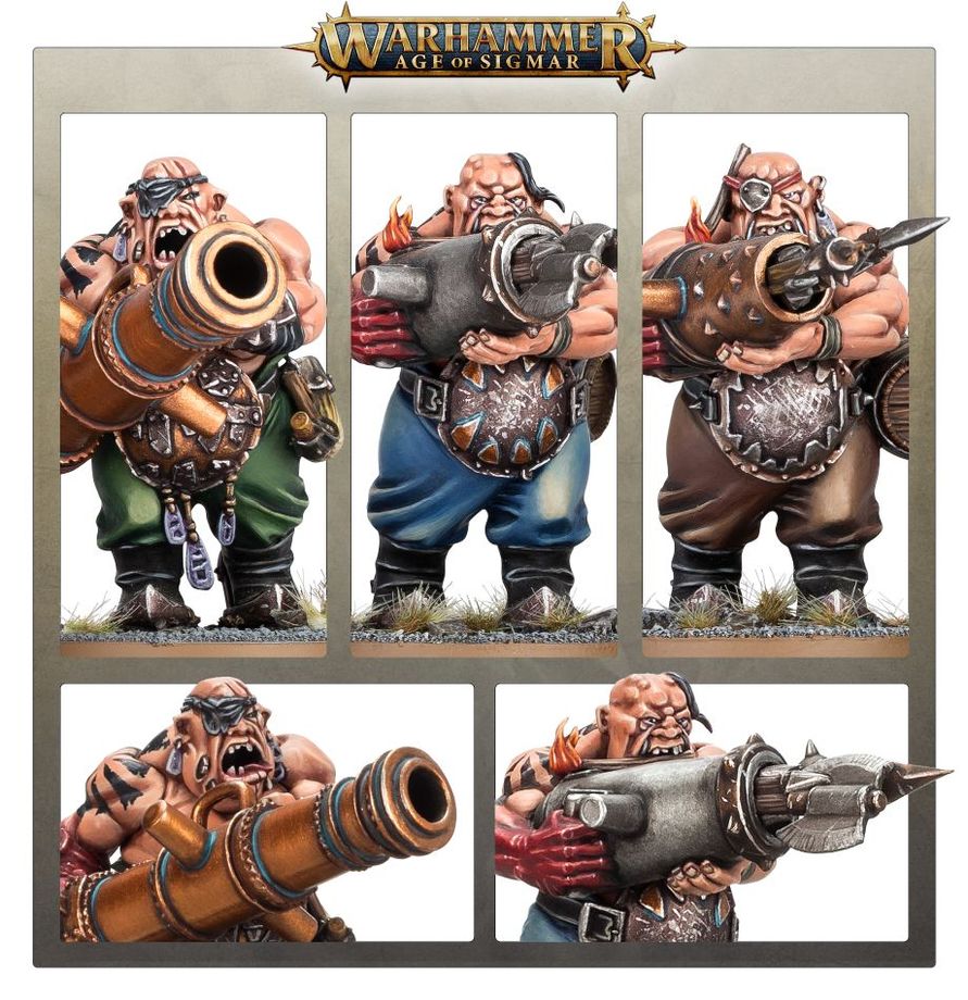 Warhammer Age of Sigmar Ogor Mawtribes Leadbelchers