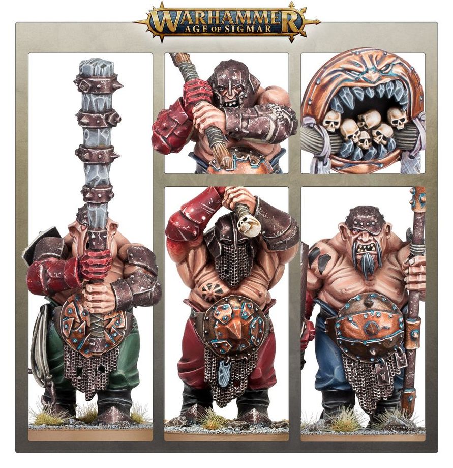 Warhammer Age of Sigmar Ogor Mawtribes Ironguts