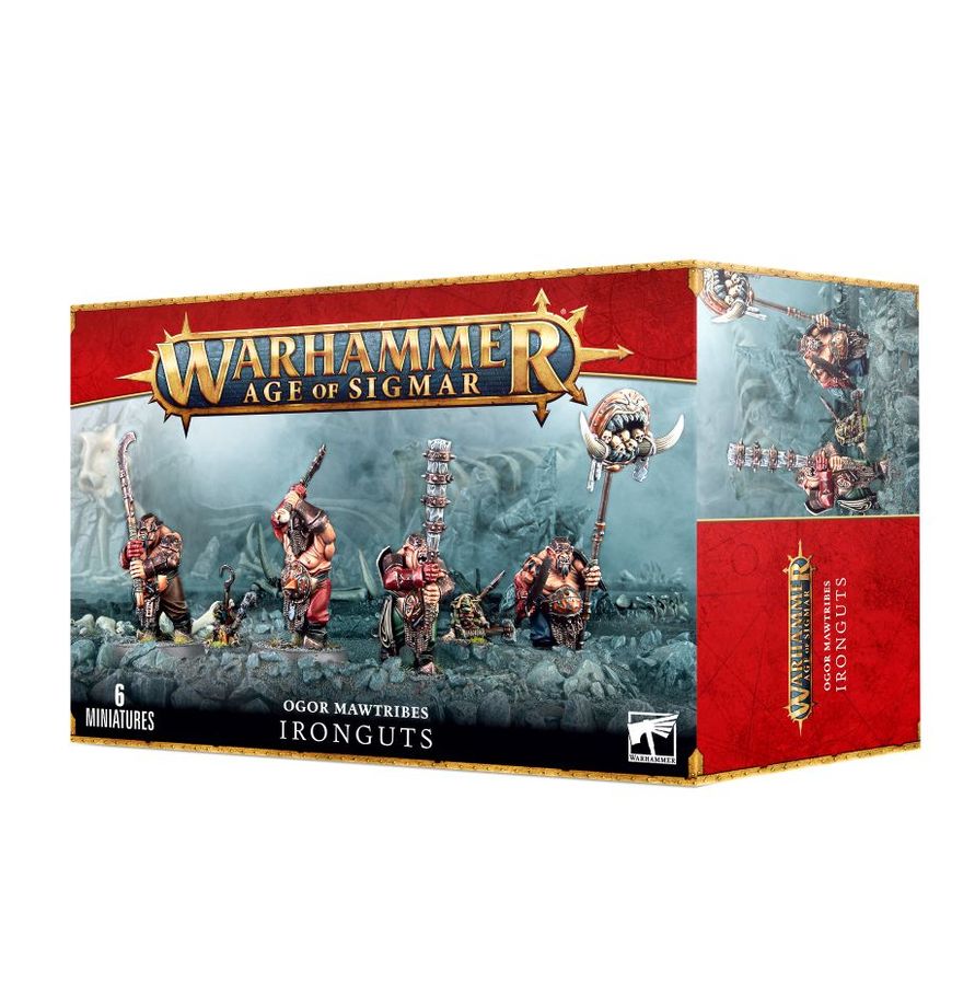 Warhammer Age of Sigmar Ogor Mawtribes Ironguts