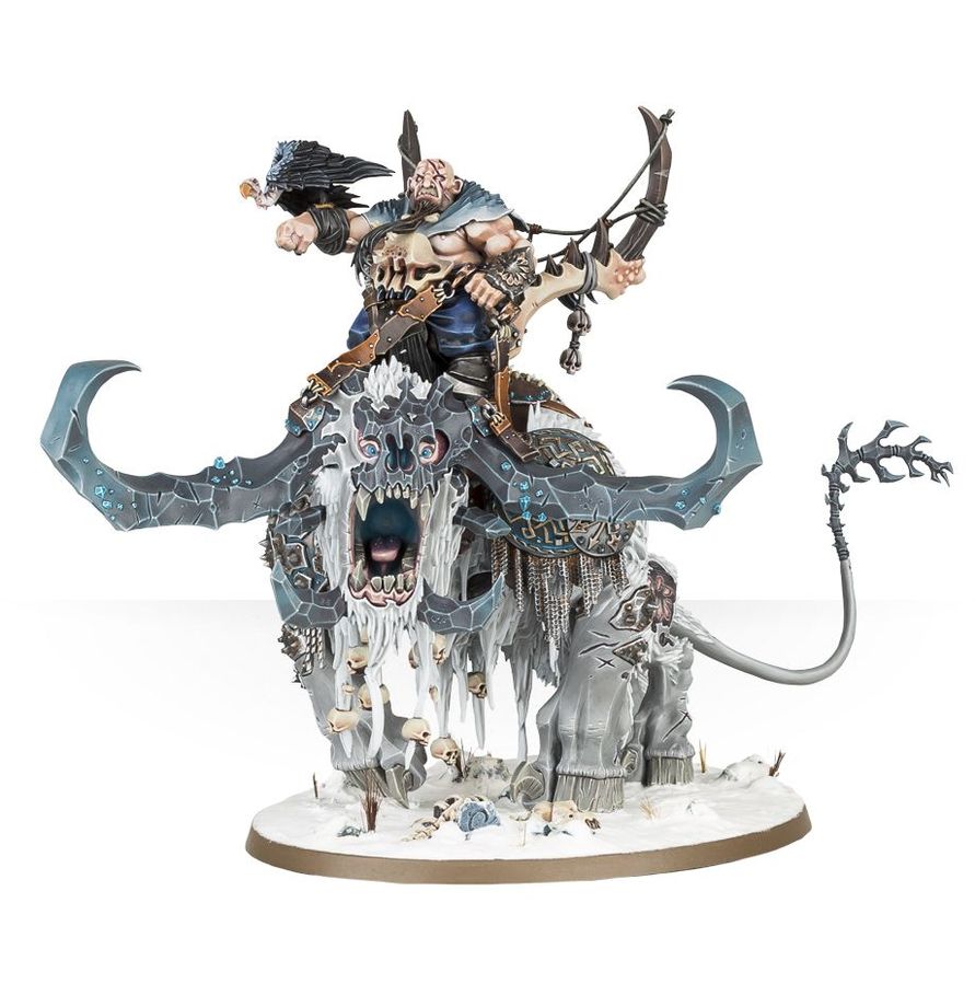 Warhammer Age of Sigmar Ogor Mawtribes Frostlord/Huskard/Beastriders on Stonehorn/Thundertusk