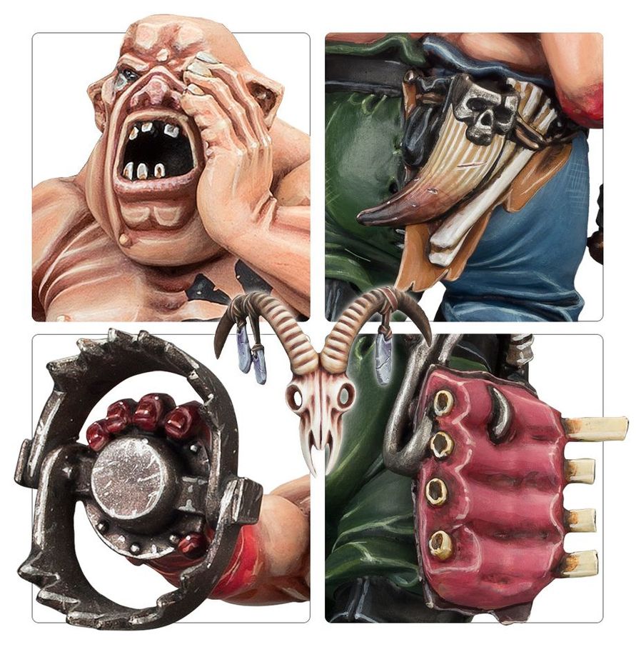 Warhammer Age of Sigmar Ogor Mawtribes Ogor Gluttons
