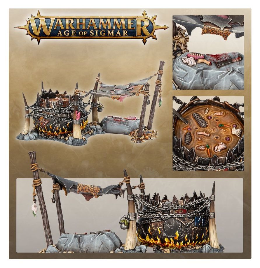 Warhammer Age of Sigmar Ogor Mawtribes Great Mawpot
