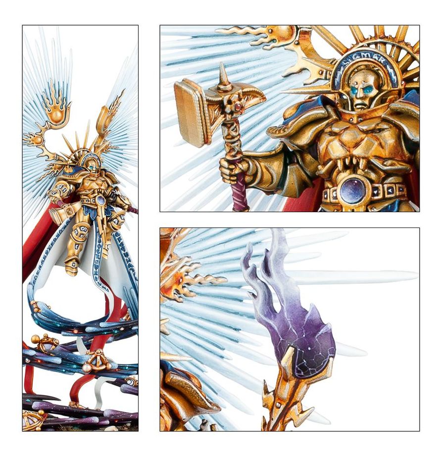 Warhammer Age of Sigmar Stormcast Eternals Celestant-Prime, Hammer of Sigmar