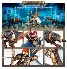 Warhammer Age of Sigmar Stormcast Eternals Knight-Judicator with Gryph-hounds