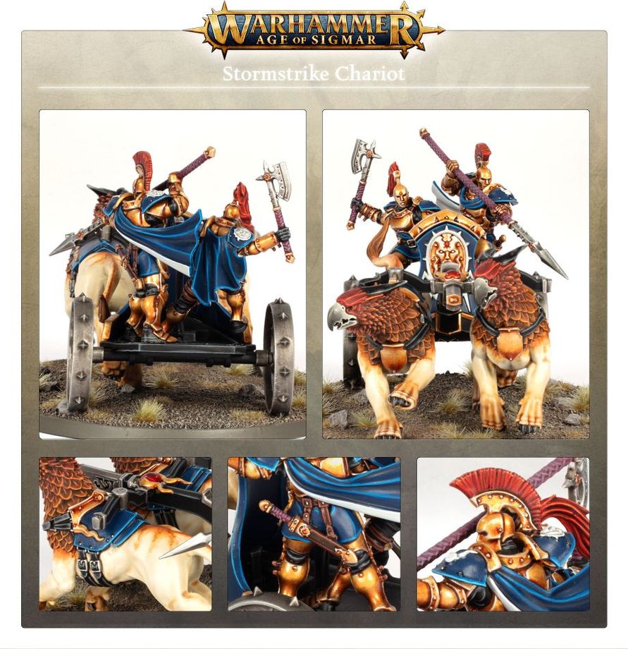 Warhammer Age of Sigmar Stormcast Eternals Stormstrike Chariot