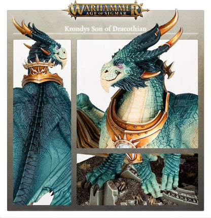 Warhammer Age of Sigmar Stormcast Eternals Krondys, Son of Dracothion/Karazai the Scarred