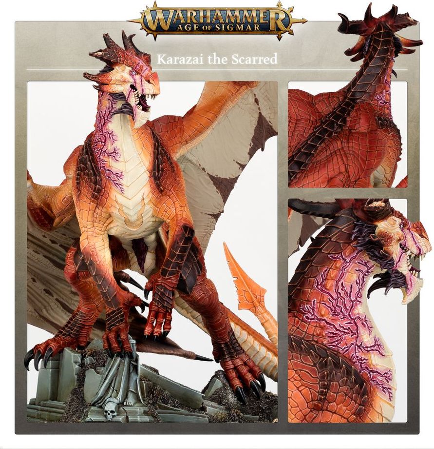 Warhammer Age of Sigmar Stormcast Eternals Krondys, Son of Dracothion/Karazai the Scarred