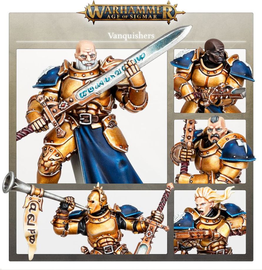 Warhammer Age of Sigmar Stormcast Eternals Vanquishers