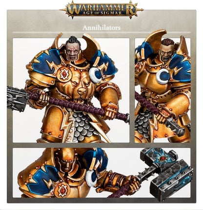 Warhammer Age of Sigmar Stormcast Eternals Annihilators/Annihilators with Meteoric Hammers