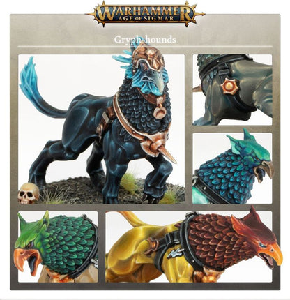 Warhammer Age of Sigmar Stormcast Eternals Gryph-hounds