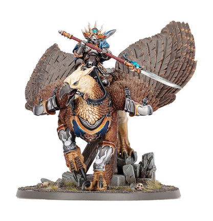 Warhammer Age of Sigmar Stormcast Eternals Iridan the Witness/Lord-Vigilant on Morrgryph