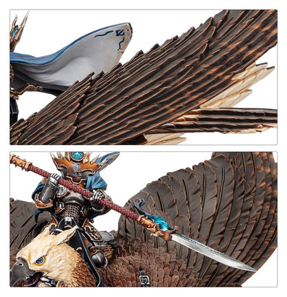 Warhammer Age of Sigmar Stormcast Eternals Iridan the Witness/Lord-Vigilant on Morrgryph