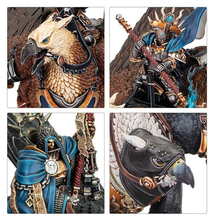 Warhammer Age of Sigmar Stormcast Eternals Iridan the Witness/Lord-Vigilant on Morrgryph