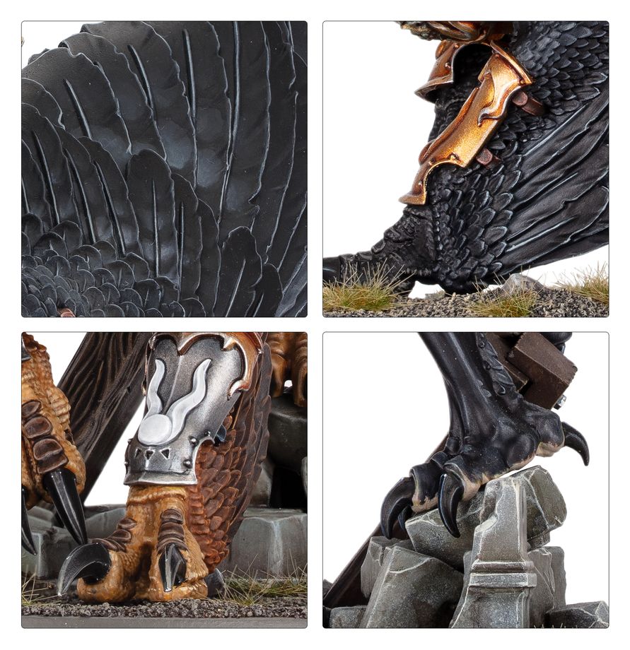 Warhammer Age of Sigmar Stormcast Eternals Iridan the Witness/Lord-Vigilant on Morrgryph