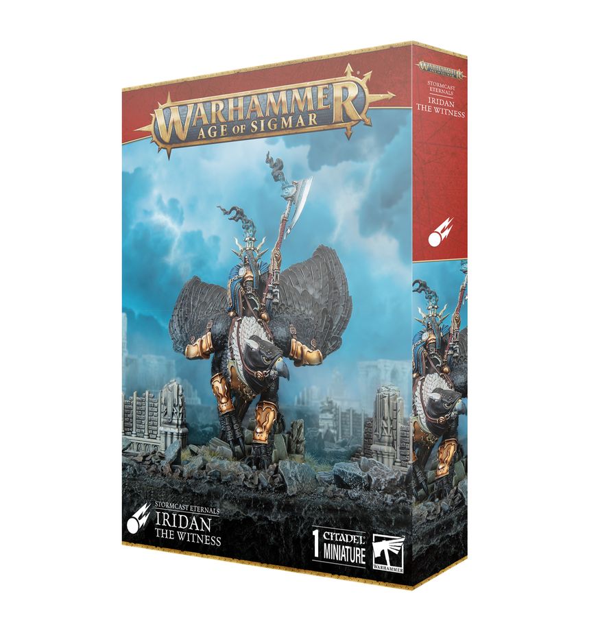 Warhammer Age of Sigmar Stormcast Eternals Iridan the Witness/Lord-Vigilant on Morrgryph