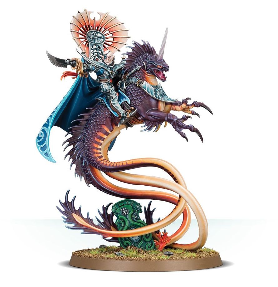 Wahammer Age of Sigmar Idoneth Deepkin Volturnos, High King of the Deep/Akhelian King