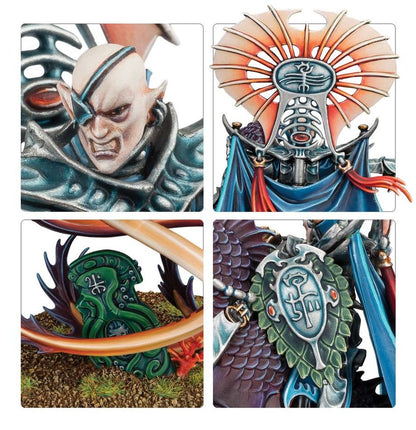 Wahammer Age of Sigmar Idoneth Deepkin Volturnos, High King of the Deep/Akhelian King
